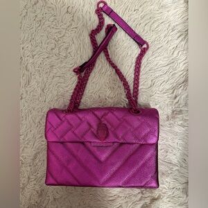 Fuscia mini Kurt Geiger purse